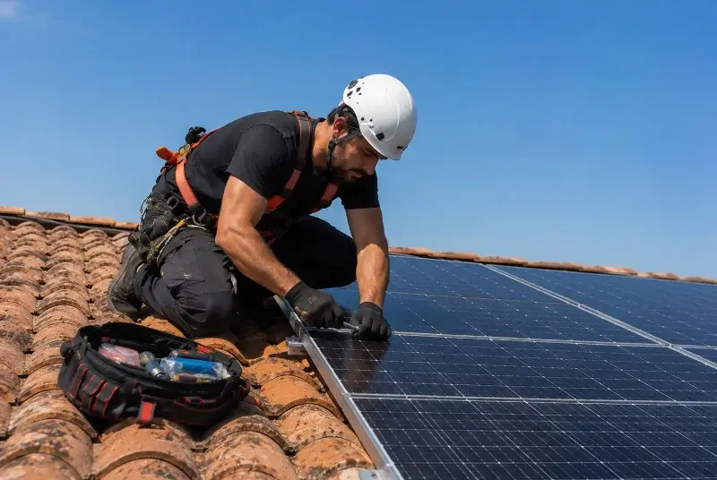 Maintenance et monitoring de panneaux solaires à Mietesheim