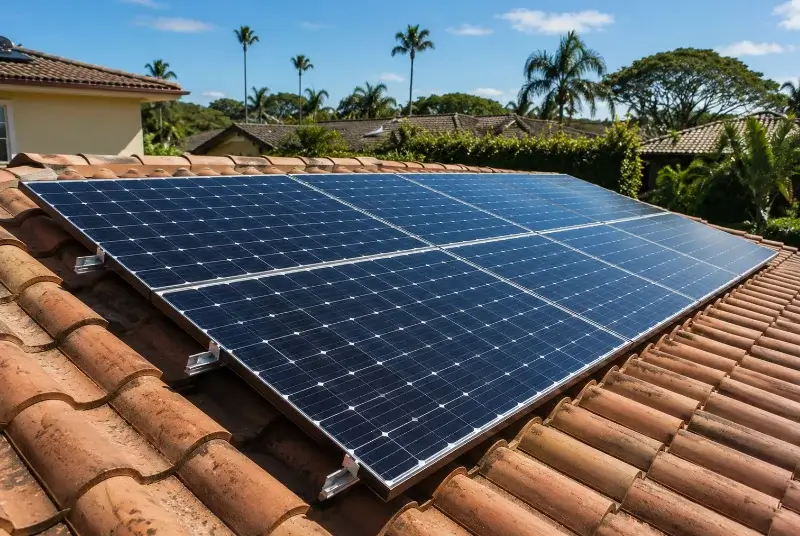 Installation de panneaux solaires à Mietesheim